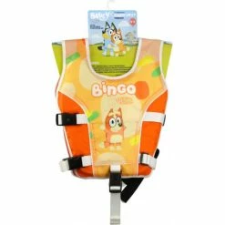 Top 10 ⌛ Bluey Swim Vest Child Medium 25-30kg Bingo Orange ⭐