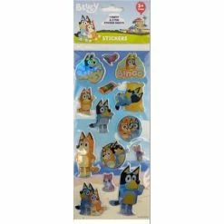 Best deal 😀 Bluey Puffy Stickers 3 Pack 🔥