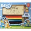 Best Pirce 🥰 Bluey Wooden Pencil Box Set 🌟