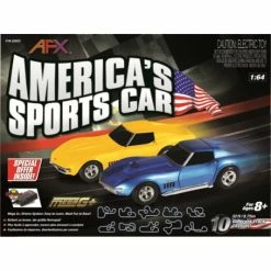 Coupon 👍 AFX Slot Cars AFX  Corvette 's Sports Car Set 😉